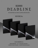 SILVER Ver. 【早期購入特典あり】 BLACKPINK 3rd MINI ALBUM [DEADLINE] ジャケットランダム ( 韓国盤 )(韓メディアSHOP限定特典付)