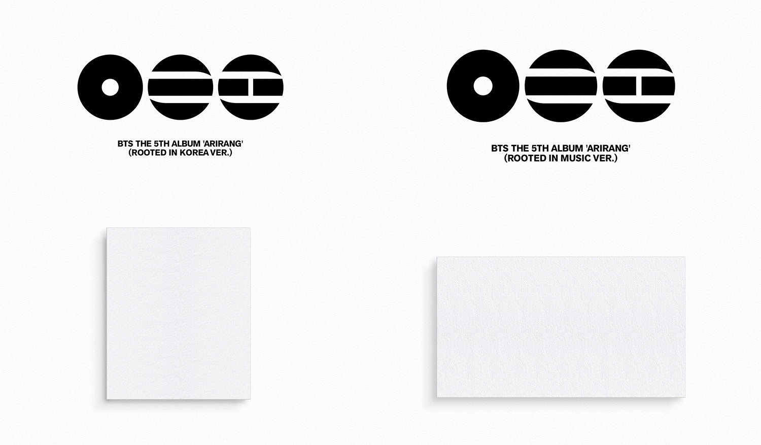 早期購入特典あり】 BTS The 5th Album ARIRANG ジャケット選択可