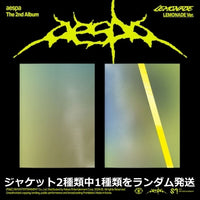 LEMONADE Ver.【早期購入特典あり】 aespa LEMONADE 2nd フルアルバム ジャケットランダム ( 韓国盤 )(韓メディアSHOP限定特典付)