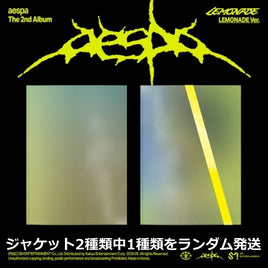 LEMONADE Ver.【早期購入特典あり】 aespa LEMONADE 2nd フルアルバム ジャケットランダム ( 韓国盤 )(韓メディアSHOP限定特典付)
