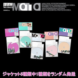 MEMBER VER.【早期購入特典あり】 ITZY Motto ジャケットランダム ( 韓国盤 )(韓メディアSHOP限定特典付)