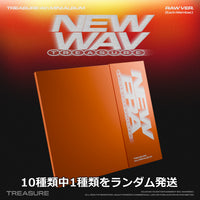 RAW VER.【早期購入特典あり】 TREASURE 4th MINI ALBUM [NEW WAV] ランダム ( 韓国盤 )(韓メディアSHOP限定特典付)