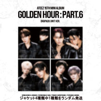 DIGIPACK UNIT VER.【早期購入特典あり】 ATEEZ GOLDEN HOUR: Part.6 15th ミニアルバム ジャケットランダム ( 韓国盤 )(韓メディアSHOP限定特典付)